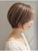 大人女性に人気◎丸みショート