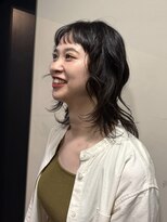 モラ 神楽坂(Mora) オン眉ミディウルフ/ stylist Rena