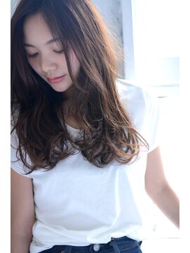 ミラバイグリーン(Mira by green) innocent beige ヌーディロング