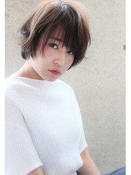 ヘアーアンドメイク シーク 吉祥寺(HAIR&MAKE SeeK) 『ナチュラル』×『ショートボブ』グレージュショート