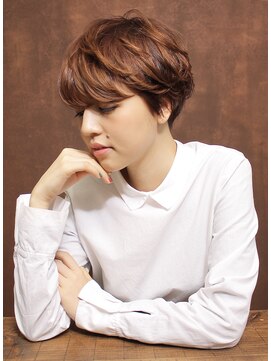 シアンデルカ(CYANDELUCCA) 大人のナチュラルなマニッシュショート