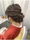 ヘアセット/アップユルヘアセットスタイル