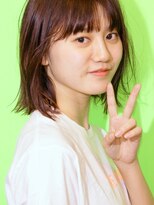 ダービー(THE DERBY)&nbsp;【THE DERBY】JELLY MIDY          #マロンベージュ#Aラインボブ