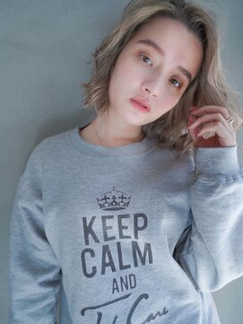 カンナ(Canna) クールショート/ピンクベージュ/ボブルフ/イルミナカラー/TOKIO