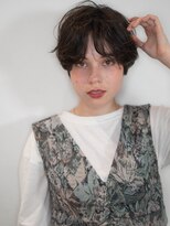 エルクバイコットン(elk by Cotton)&nbsp;【elk by cotton平塚】センターパート/ハンサムショート/暗髪