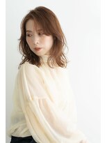 ハナブサ 藤江店(HANABUSA) 【HANABUSA 國見由貴子】ぬけ感のあるコーラルヌーディ