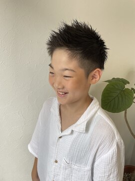 ヘアーリビングリコ 新潟笹口店(hair living Liko) kids×boy
