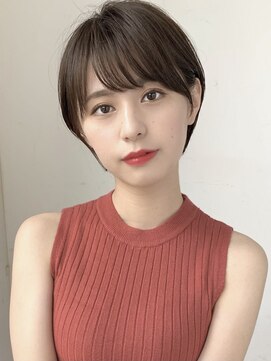 シルクレイ 吉祥寺店(Silk-lei) 大人かわいい小顔カーキグレージュショート20代30代40代吉祥寺