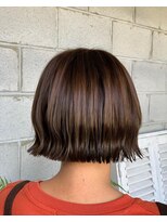 ニキ ヘアー ネイル 子安店(niki hair, nail)&nbsp;切りっぱなしボブ