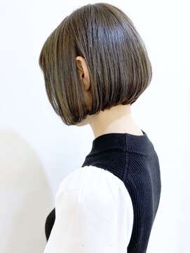 モリオ フロム ロンドン 成増店 【morio成増/ムラマツ】大人かわいいミニボブ前髪ショートボブ