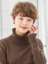 ミチオ ノザワ ヘアサロン ギンザ(Michio Nozawa HAIR SALON Ginza) 【池上まさよし 】ミックスカール大人可愛いエッジショート