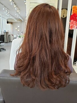 レディスペヘアーシータ(Redispe hair θ) ココアブラウン × デジタルパーマ