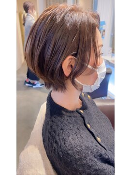 ボニークチュールドットエス(.S) 住吉白髪ぼかし・白髪染め・神戸ボブ・◎30代40代50代60代