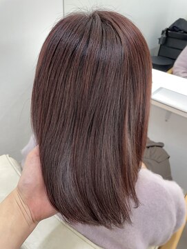 エクラートリアーラ 藤沢店(ECLART Reala) ピンクカラー［藤沢/髪質改善］