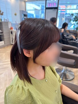 フィッティ 横須賀中央店(fiti) 結んでも下ろしても可愛い顔まわりカット【韓国ヘア　レイヤー】