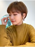 大人可愛い20代30代40代50代小顔ショートボブナチュラルショート