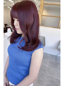 サロン 名和店(SALON) ブリーチなしダブルカラー／ツヤpink！！   by mika