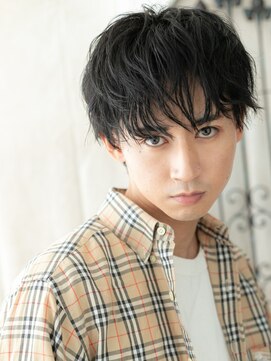 モッズヘアメン 札幌月寒店(mod's hair men) 不揃いな毛束が生み出すウェットスタイルマッシュi札幌月寒