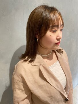 アース 高円寺店(HAIR & MAKE EARTH) 雰囲気変わる！可愛い顔まわりカット