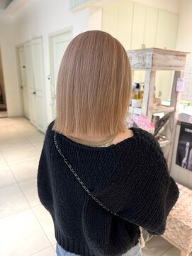 オブジェ シエル(obje't ciel) 【obje’t ciel】ボブ/アッシュベージュ【暮石唯】