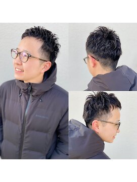 トゥージュ ベル(Toujours Belle) 人気の黒髪短髪×ソフトツイスト