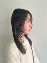 クローズ(cross-z) 20代30代40代◎透明感前髪パーマサイドバング小顔カット段カット