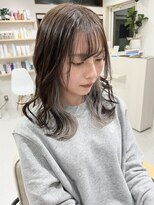 メロウ(mellow)&nbsp;インナーカラー×ホワイトグレージュ