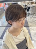 頭を小さく見せる小顔カット【栗原勇介】