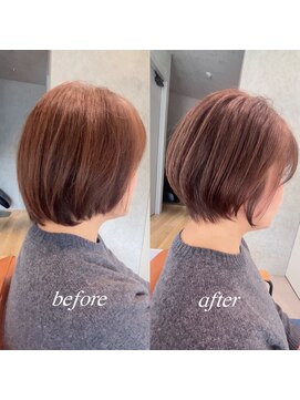 リッカ(RICCA) 【before afterあり】ショートボブ