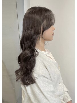 タス(tas) 顔まわりカット/小顔/顔周りカット/グレージュ