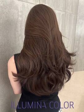 エムサロン 高崎あら町テラス店(emusalon) イルミナカラー/髪質改善/透明感ブラウン/艶髪