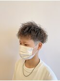 ツイストパーマ ハイライト