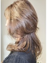 松本平太郎美容室 国立店 ウルフ系ロングハイレイヤー×イノアカラー