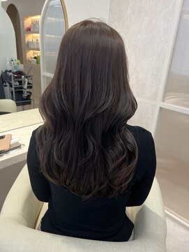 ヴェイナゴヤ(VEYY. nagoya) グレージュ/オリーブ/ブリーチなし/レイヤーカット/韓国ヘア