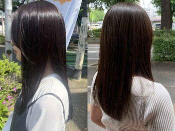 トリニティ ヘアー デザイン(TRiNiTy HAIR DESIGN)の写真/人気のトリートメント【TOKIO】【COTA】使用◎綺麗な髪で気分もUP！美しいスタイルは艶感溢れる美髪から♪