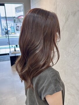 ドゥマン(Demain) 【透明感×艶】ラベンダーブラウンで柔らか大人髪に