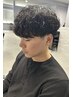 メンズカット+シャドウパーマ￥11000