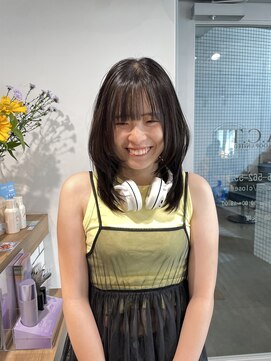 アクト(ACT) ハッシュカット/レイヤーカット/地毛風カラー/透明感カラー