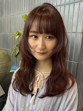 ノード(NODE) 栄透明感小顔切ミディアムレイヤー