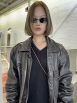 カシェ ホリエ(CACHE HORIE)&nbsp;ブリーチカラーカット / ベージュカラー / 小谷