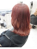 ヘアテリア リュウ 大塚(hair teria ryu) フルブリーチ/ピンクベージュ/ミディアムレイヤー