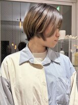 ヘア アンド スパ エジェリ プリム(hair&spa egerie prime)&nbsp;丸みショートボブ