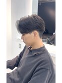 上品なセンターパート