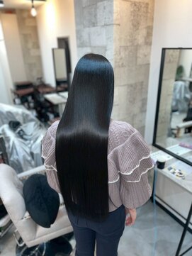 ハル 新宿(haru) 艶髪/髪質改善ストレート/ロングヘア/サラつや/美髪/こなれ感