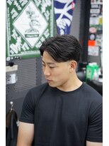 ノア 学芸大学店(NOR) テーパーフェード+センターパート