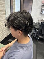 ミスタープラット(Mr.PLAT)&nbsp;メンズ 無造作ウェーブパーマ