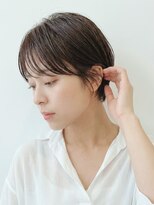 アッシュ 亀戸東口店(Ash)&nbsp;ショート/くびれショート/韓国ボブ/グレージュ