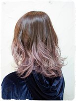 フロール 上大岡(Flor)&nbsp;【Flor 上大岡】*+バレイヤージュ+ピンクラベンダー+*