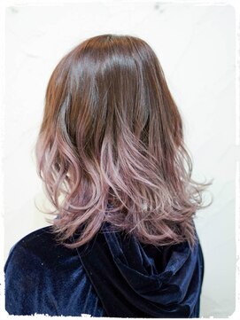 フロール 上大岡(Flor) 【Flor 上大岡】*+バレイヤージュ+ピンクラベンダー+*