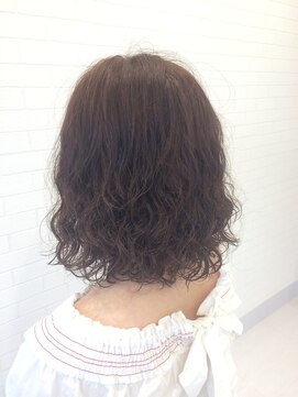ステラ ヘア デザイン(STELLA hair design) お手入れ簡単ミディアムパーマ☆